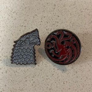 Game of Thrones Enamel Pins